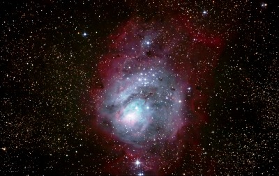 M8 Lagoon Nebula 5-Stack ISO1250 Guan Sheng 8 f/5
