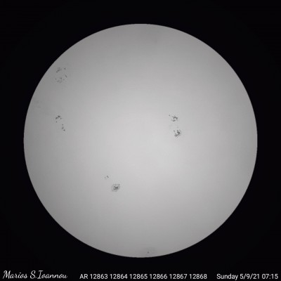 Sunspots 5 9 21 AR 1863 64 65 66 67 68 .jpg