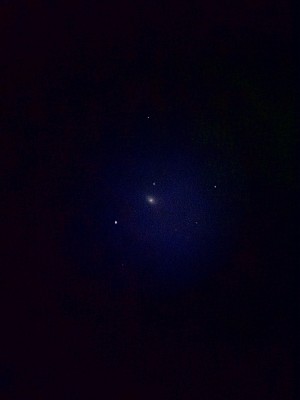 Dimmest object I have seen so far with my phone camera. Black eye galaxy.