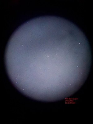 M26 Open Cluster