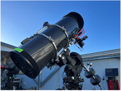 Oasis Focuser on telescopes in remote observation station