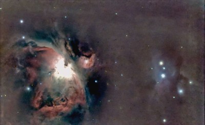 M42 with high cloud
